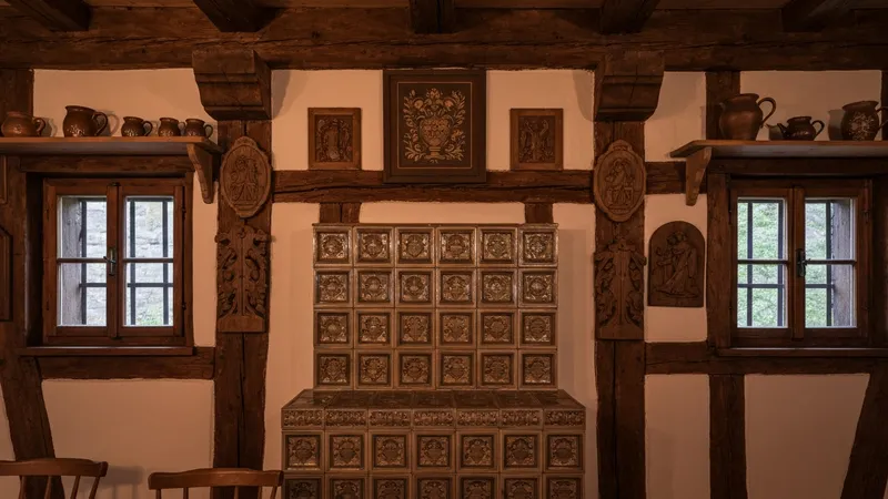 Décoration murale alsacienne : charme alsacien