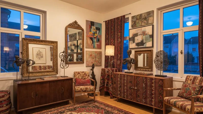 Décoration murale éclectique : mélange des genres