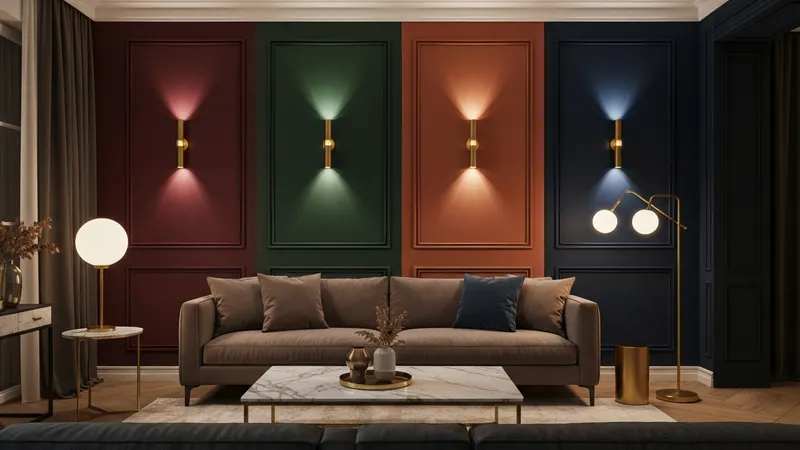 Peinture murale : choix des couleurs